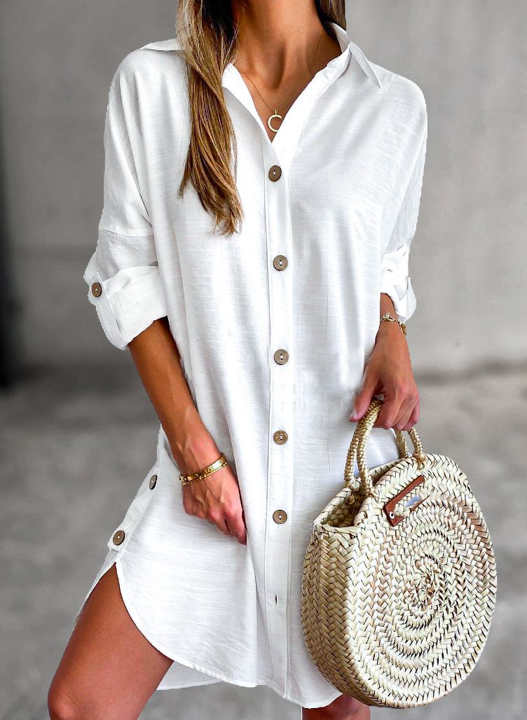 Levoire | Chemise Robe À Col
