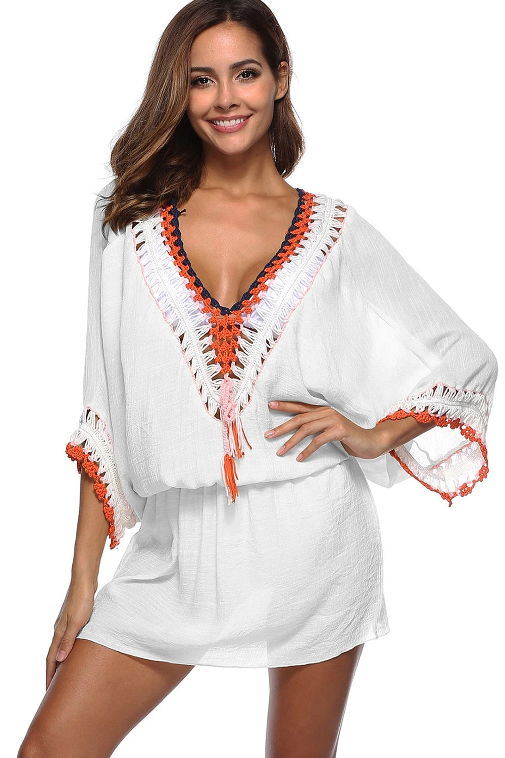 Levoire | Veste à panneaux Überwurf Blanc Taille unique