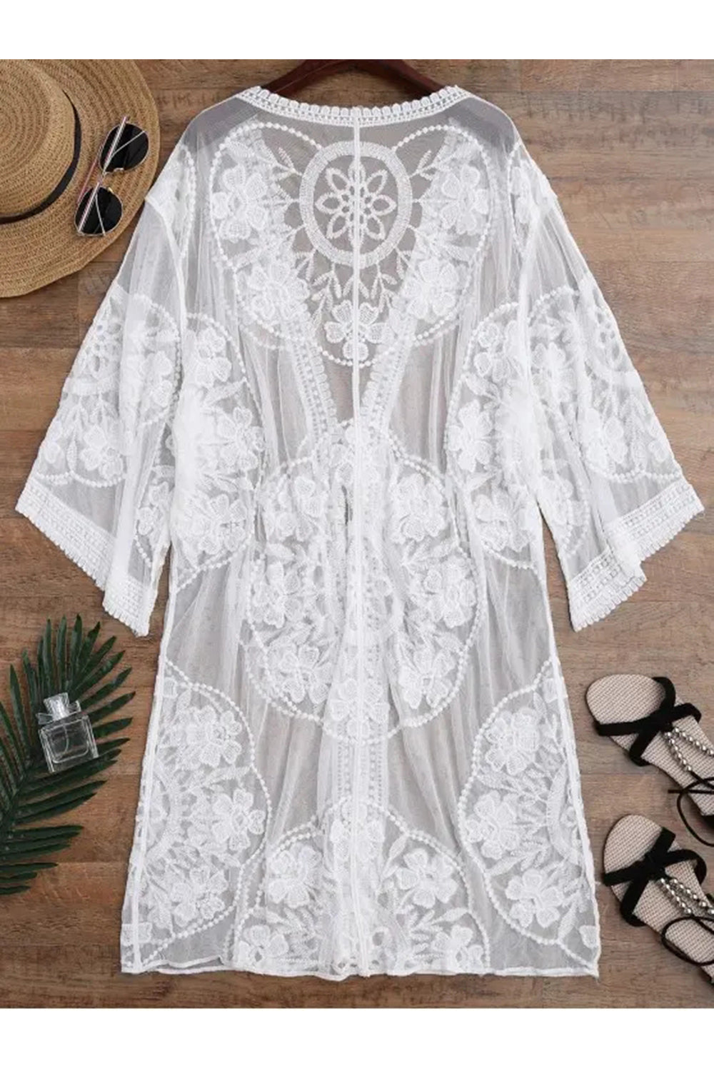 Levoire | Kimono transparent surchemise