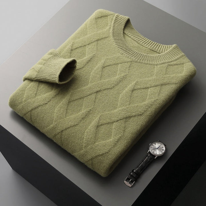 Levoire | Pull En Cachemire Premium Vert