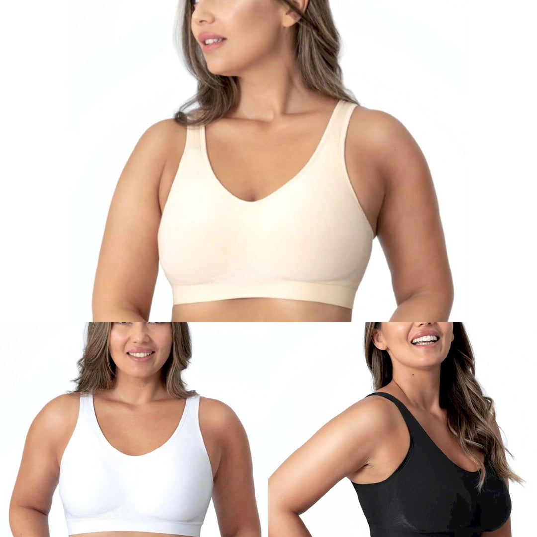 Levoire | Soutien-gorge doux 2+1 Frei (Blanc+Noir et Blanc+Noir et Blanc)