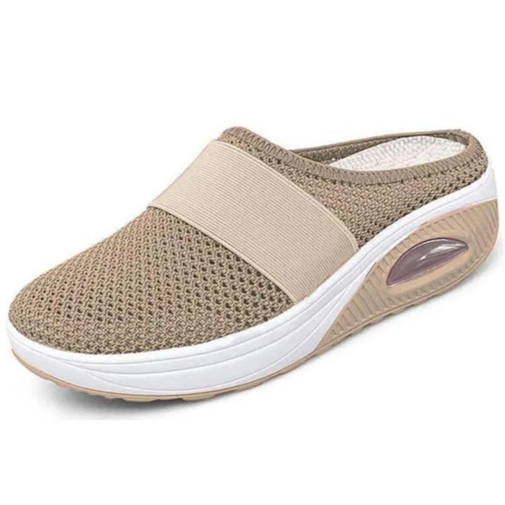 Levoire | Chaussures À Talons Confortables Rembourrées Beige