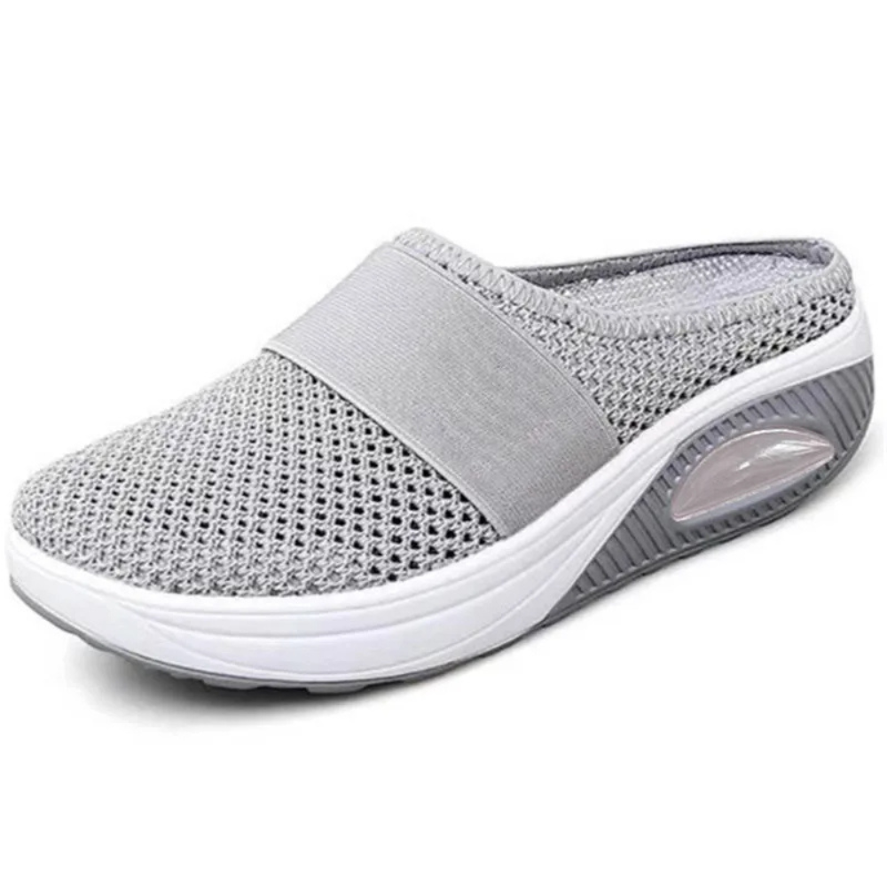Levoire | Chaussures À Talons Confortables Rembourrées Gris