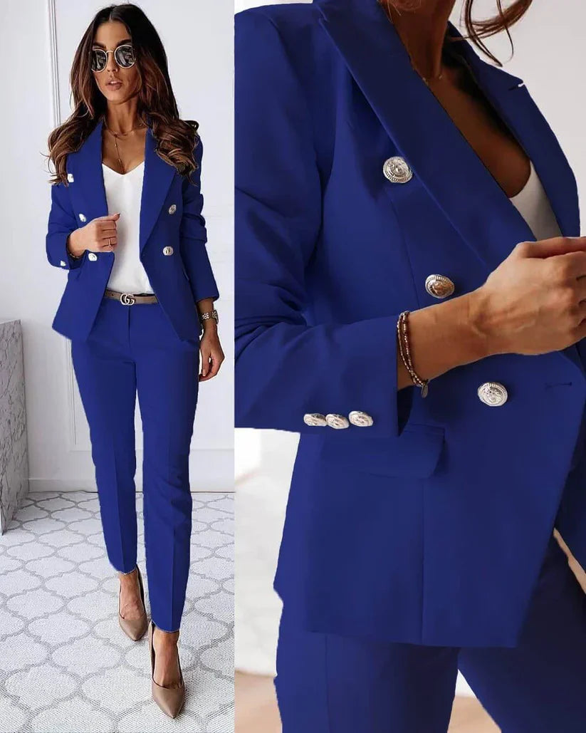 Levoire | Ensemble De Blazer Élégant Marine bleu