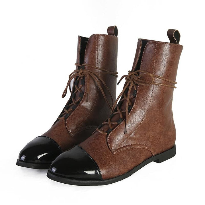 Levoire | Bottes Élégantes À Cheville Braun