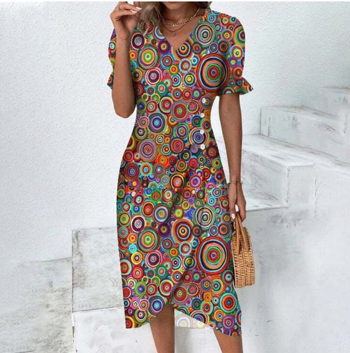 Levoire | I Robe fine à boutons Coloré