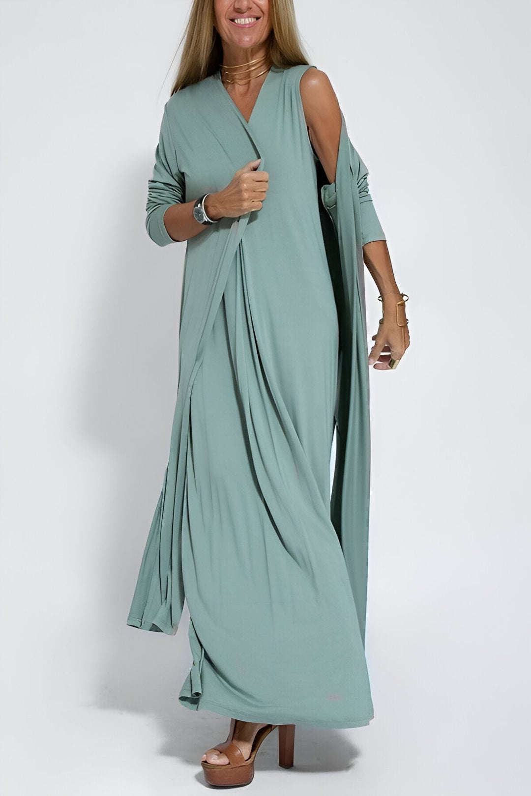 Levoire | Robe Maxi Avec Blazer