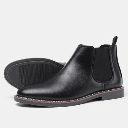 Levoire | Bottes En Cuir Élégantes, Élégance Intemporelle Et Confort Noir