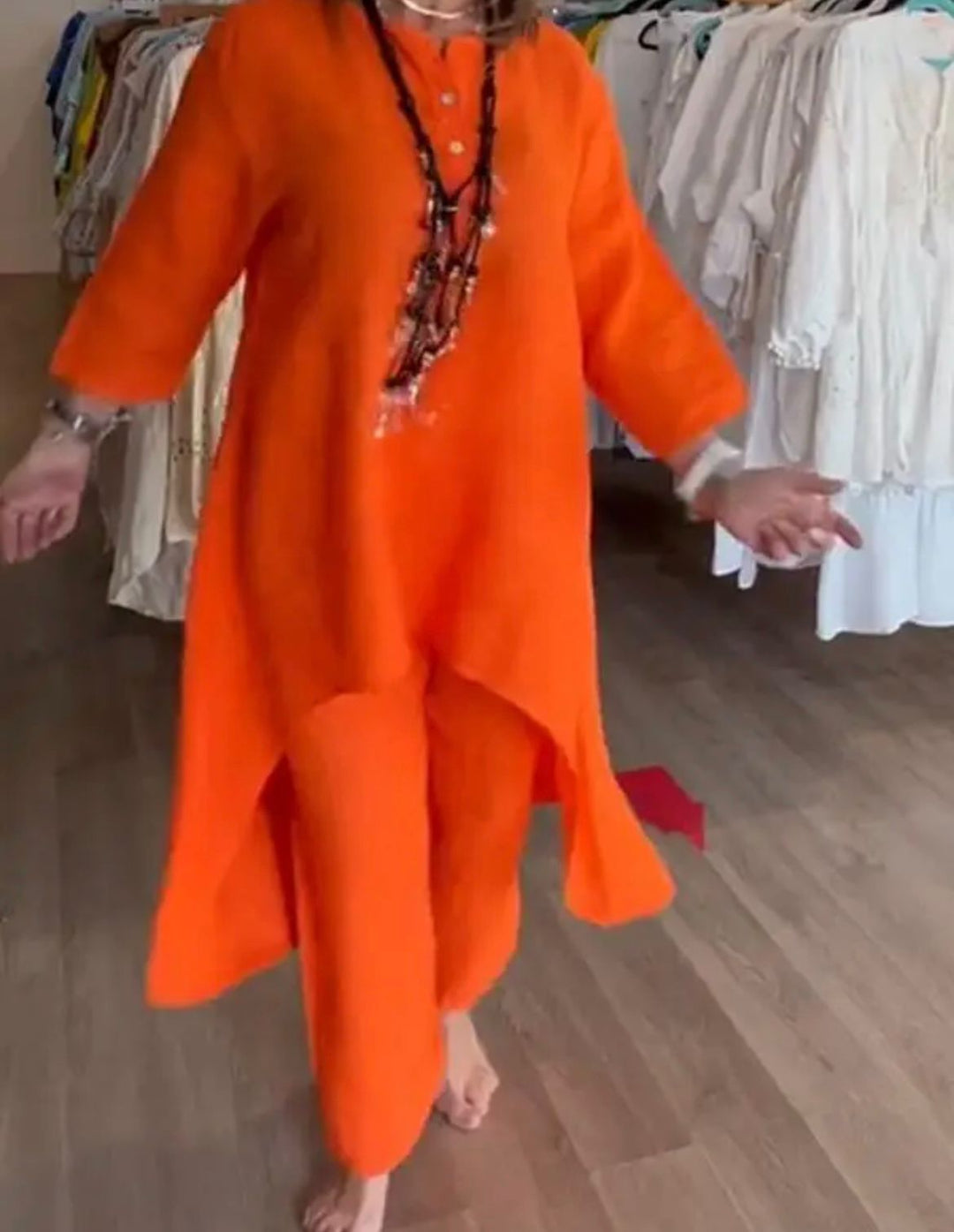 Levoire | Ensemble Confortable Orange