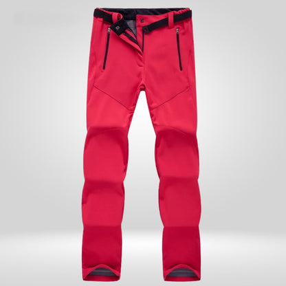 Levoire | Pantalons De Pluie Imperméables Avec Poche Zippée Rot