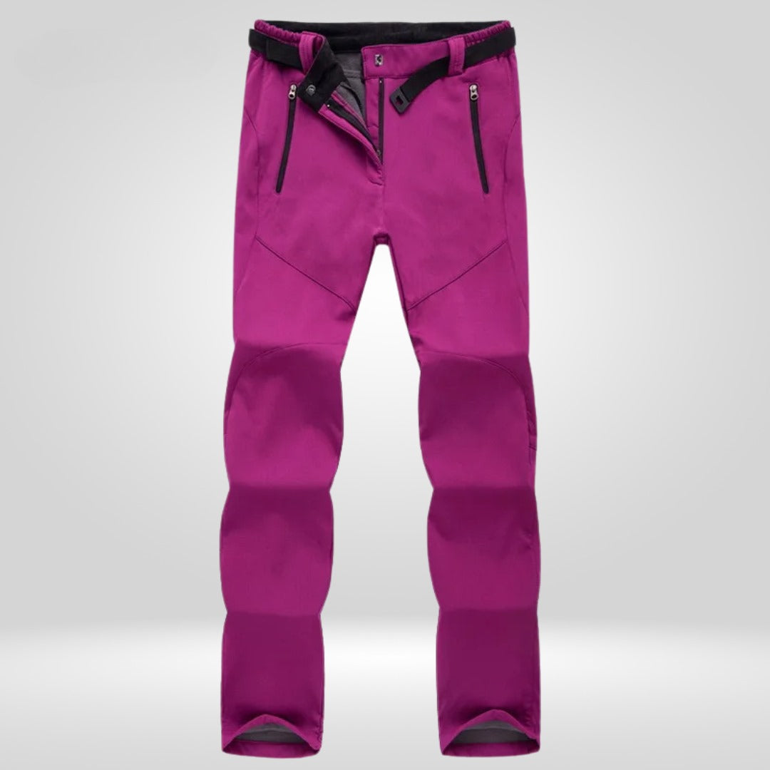 Levoire | Pantalons De Pluie Imperméables Avec Poche Zippée Lilas