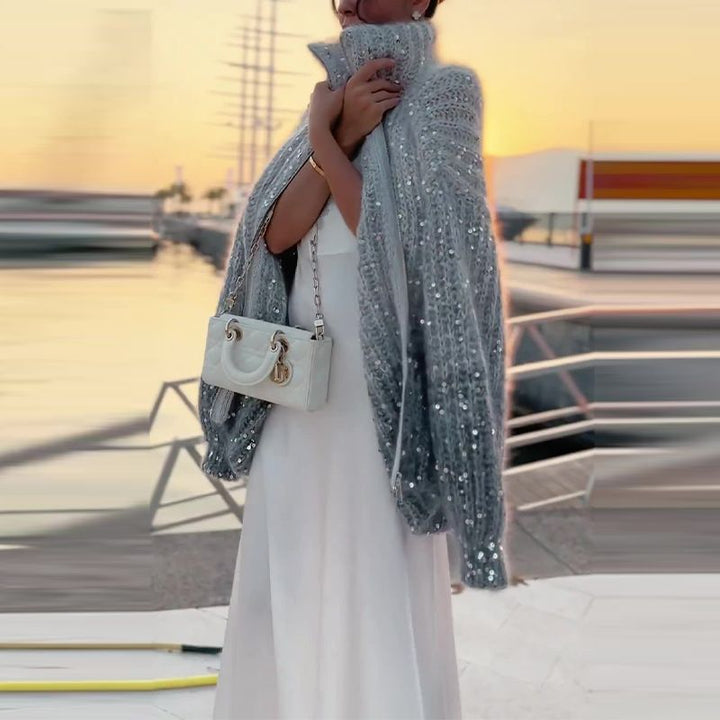 Levoire | Pull De Luxe Avec Détails Précis Gris