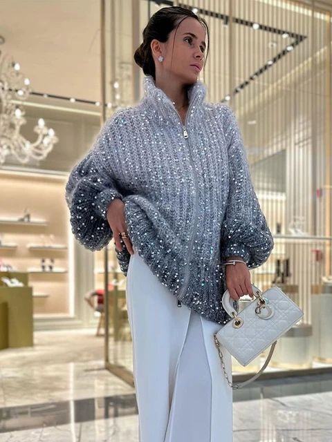 Levoire | Pull De Luxe Avec Détails Précis Bleu