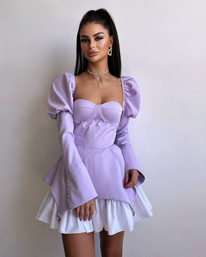 Levoire | Robe Sans Manches En Tissu Fin Lilas
