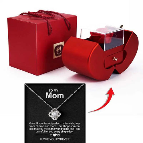 Levoire | Coffret Collier Cœur De Fleurs Ternelles