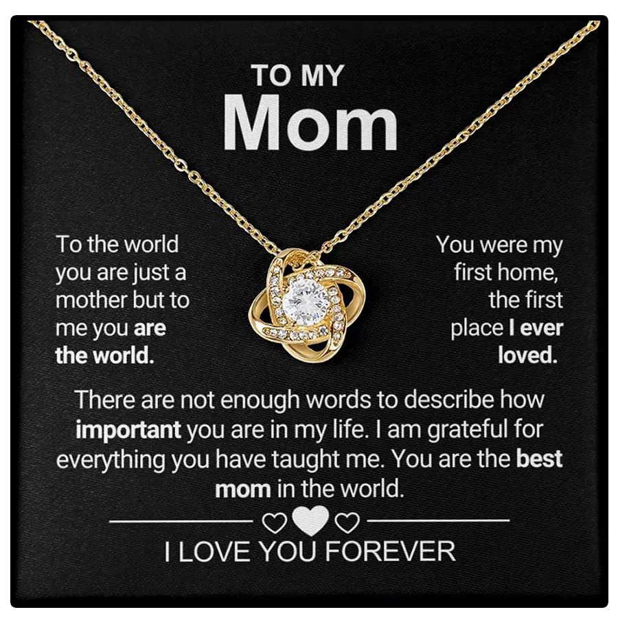 Levoire | Coffret Collier Cœur De Fleurs Ternelles 18k Or Mon premier chez-moi