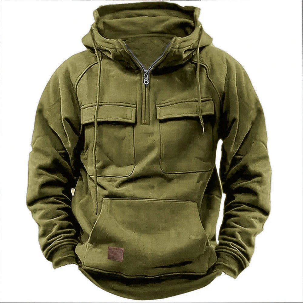 Levoire | Sweat À Capuche De Haute Qualité Vert