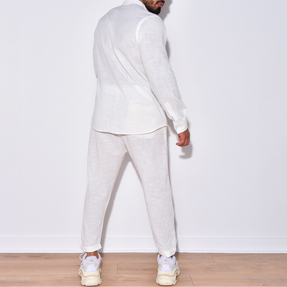 Levoire | Renno Chemise À Manches Longues Et Pantalon Ensemble De Deux Pièces