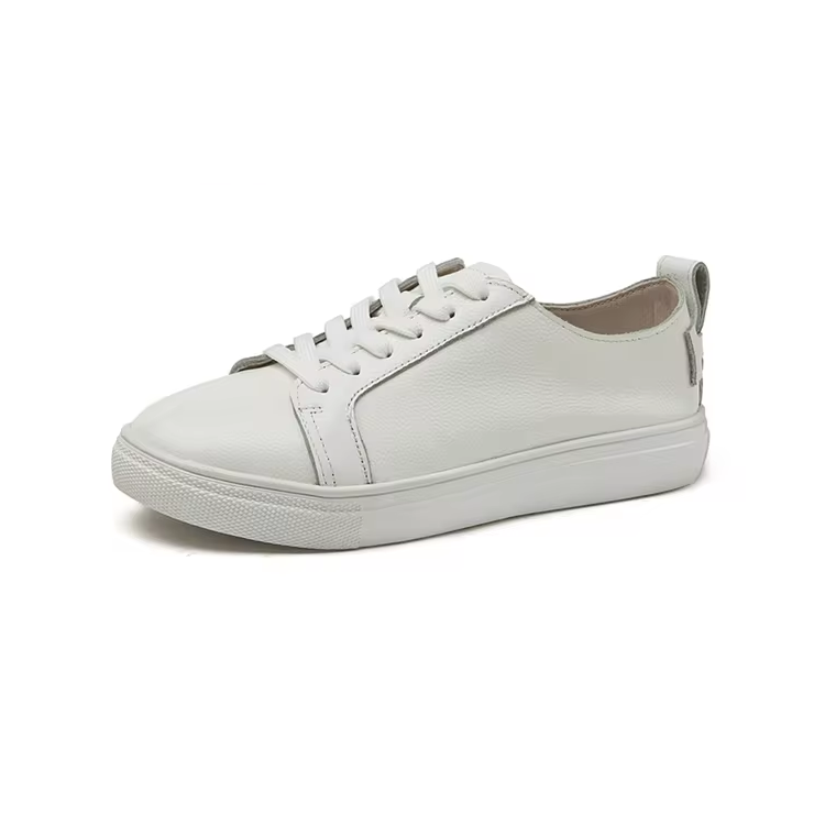 Levoire | Baskets En Cuir Véritable Blanc