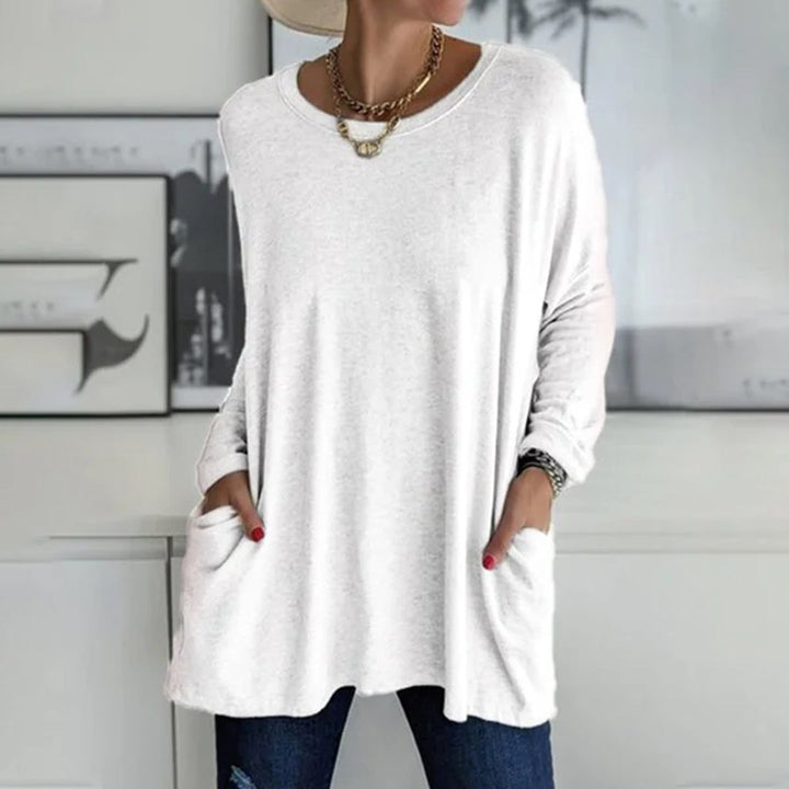 Levoire | T-Shirt Pour Femmes Avec Une Coupe Décontractée Blanc