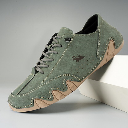 Levoire | Chaussures En Cuir (Unisexe) Vert