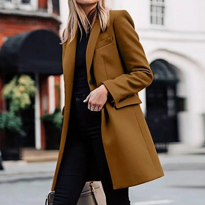 Levoire | Manteau En Laine Avec Boutons Femme