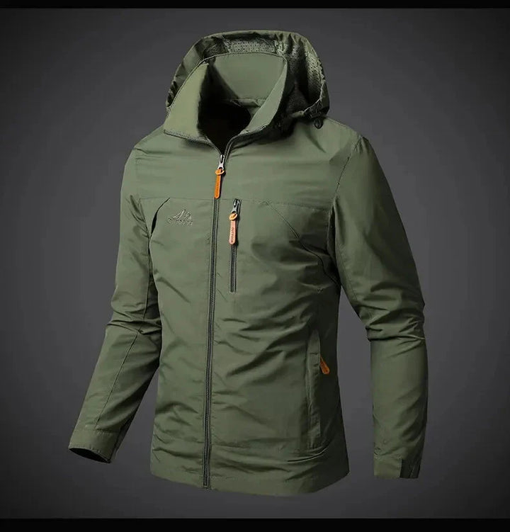 Levoire | Veste De Plein Air Imperméable Pour Hommes Vert olive