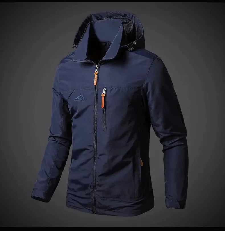 Levoire | Veste De Plein Air Imperméable Pour Hommes Bleu marin