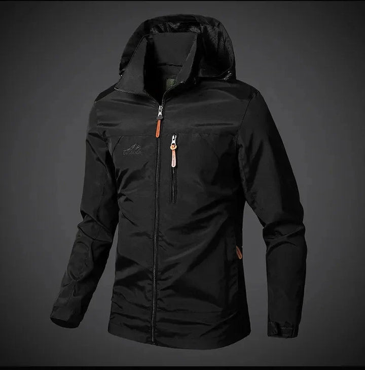 Levoire | Veste De Plein Air Imperméable Pour Hommes Noir