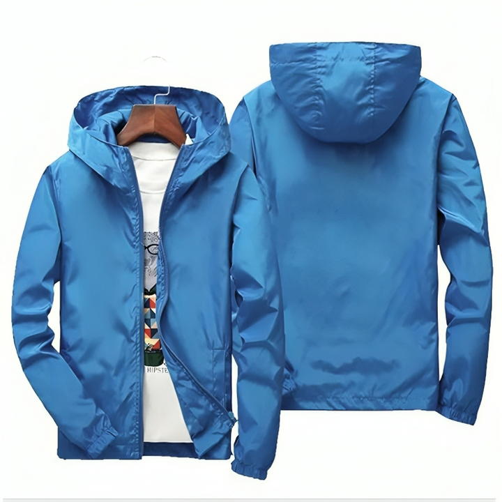Levoire | Capuche Veste D'Été Imperméable Veste Pour Hommes Bleu