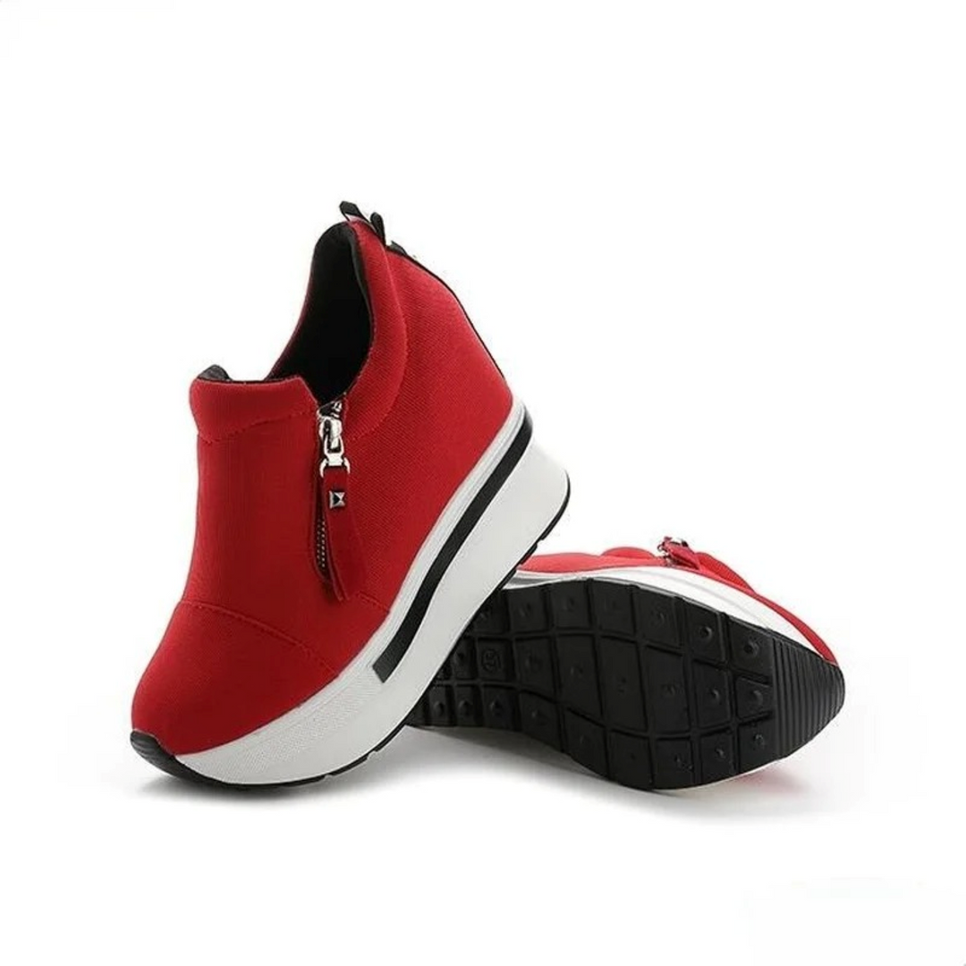 Levoire | Chaussures À Bout Rond Avec Talon Compensé Confortables