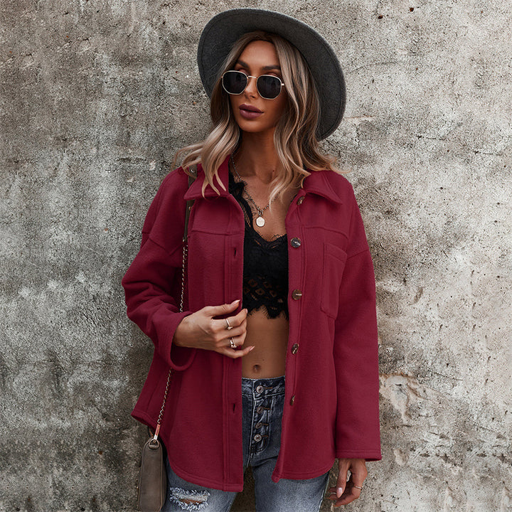 Levoire | VESTE EN TRICOT TENDANCE Rouge vin