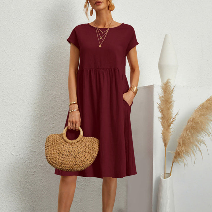 Levoire | Robe d'été élégante Vin rouge