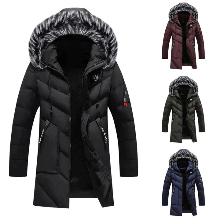 Levoire Manteau d'hiver élégant et chaud