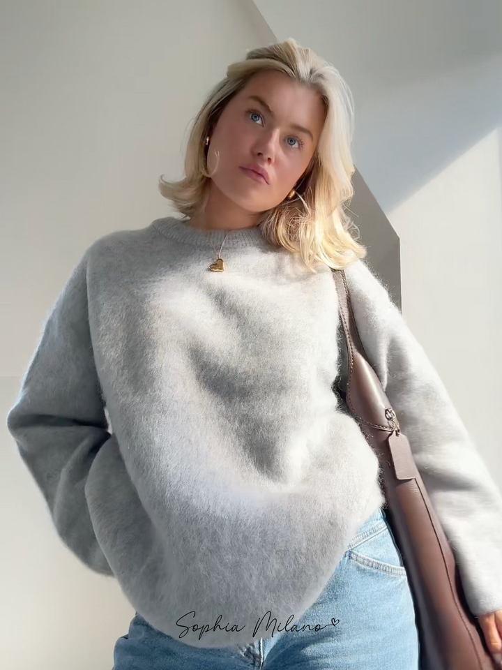 Levoire | Pull Col Rond En Mohair