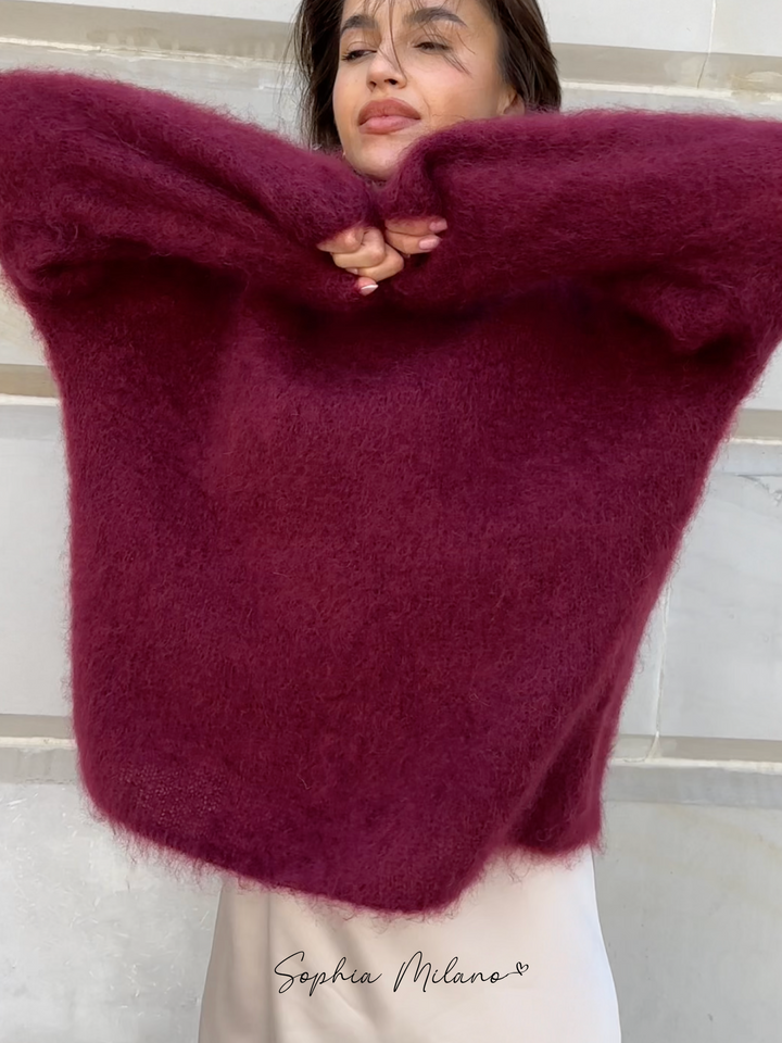 Levoire | Pull Col Rond En Mohair