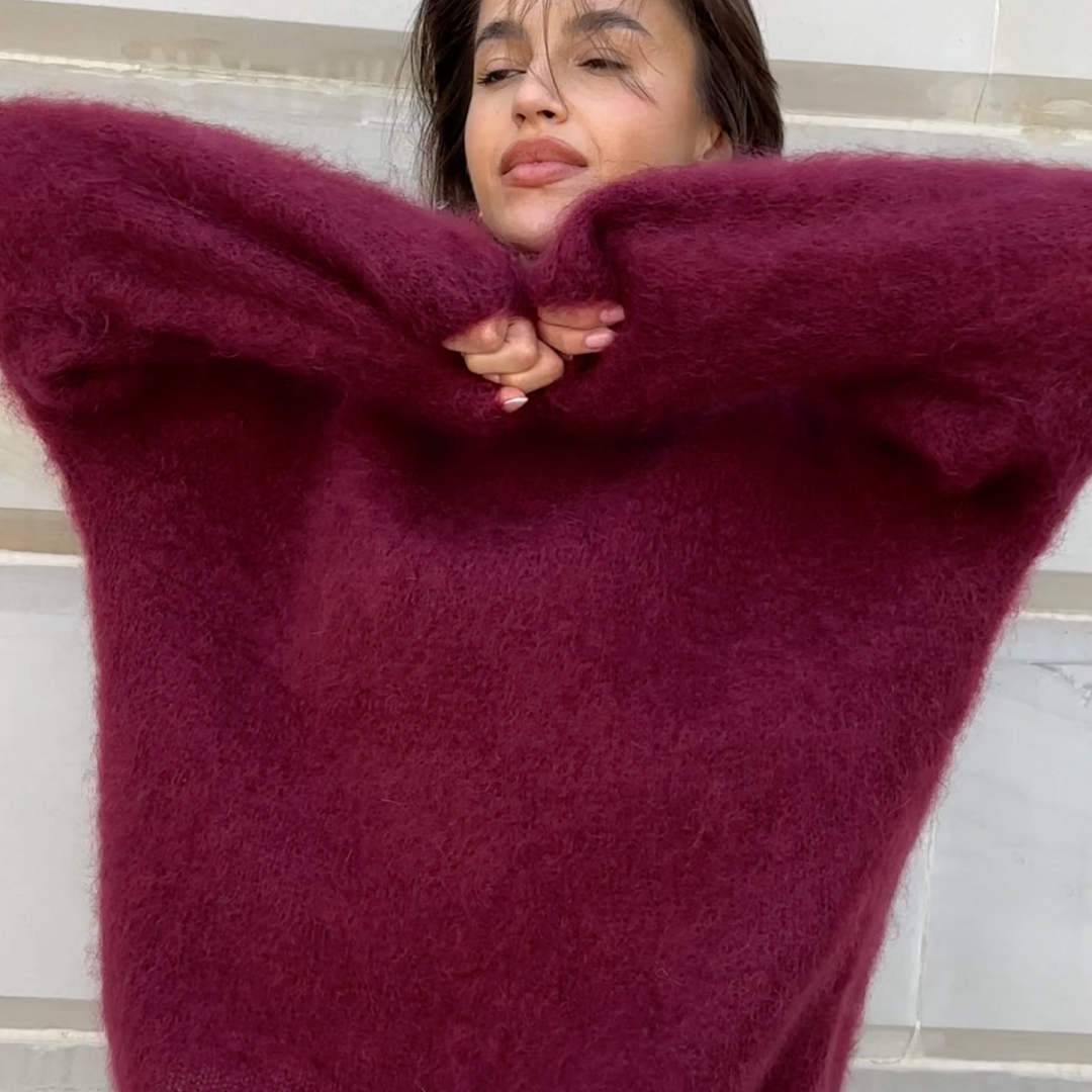 Levoire | Pull Avec Motif Maille Fine