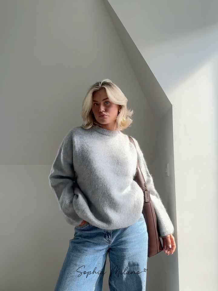 Levoire | Pull Col Rond En Mohair