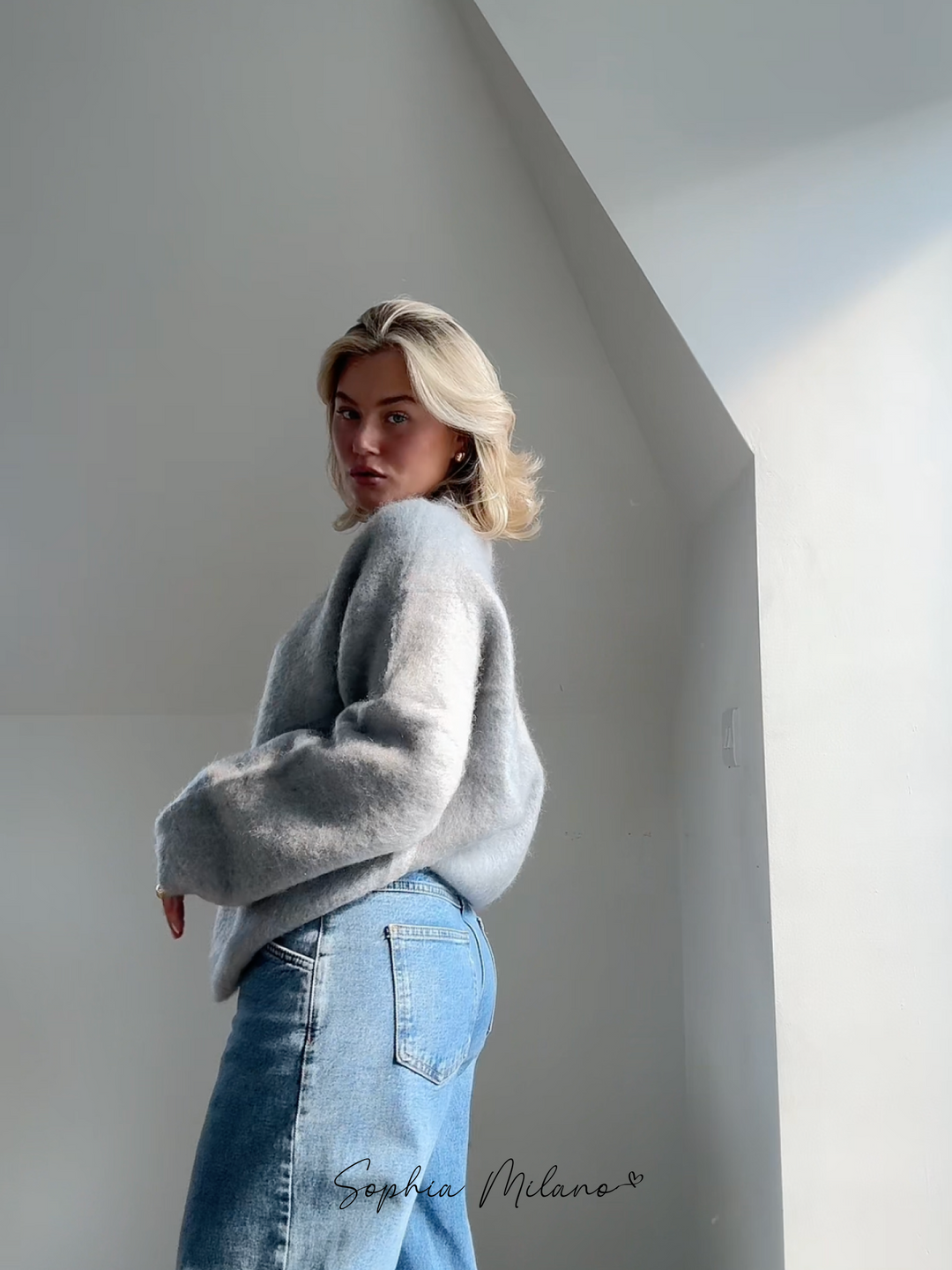 Levoire | Pull Col Rond En Mohair