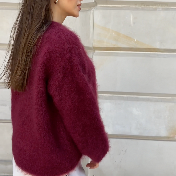 Levoire | Pull Avec Motif Maille Fine