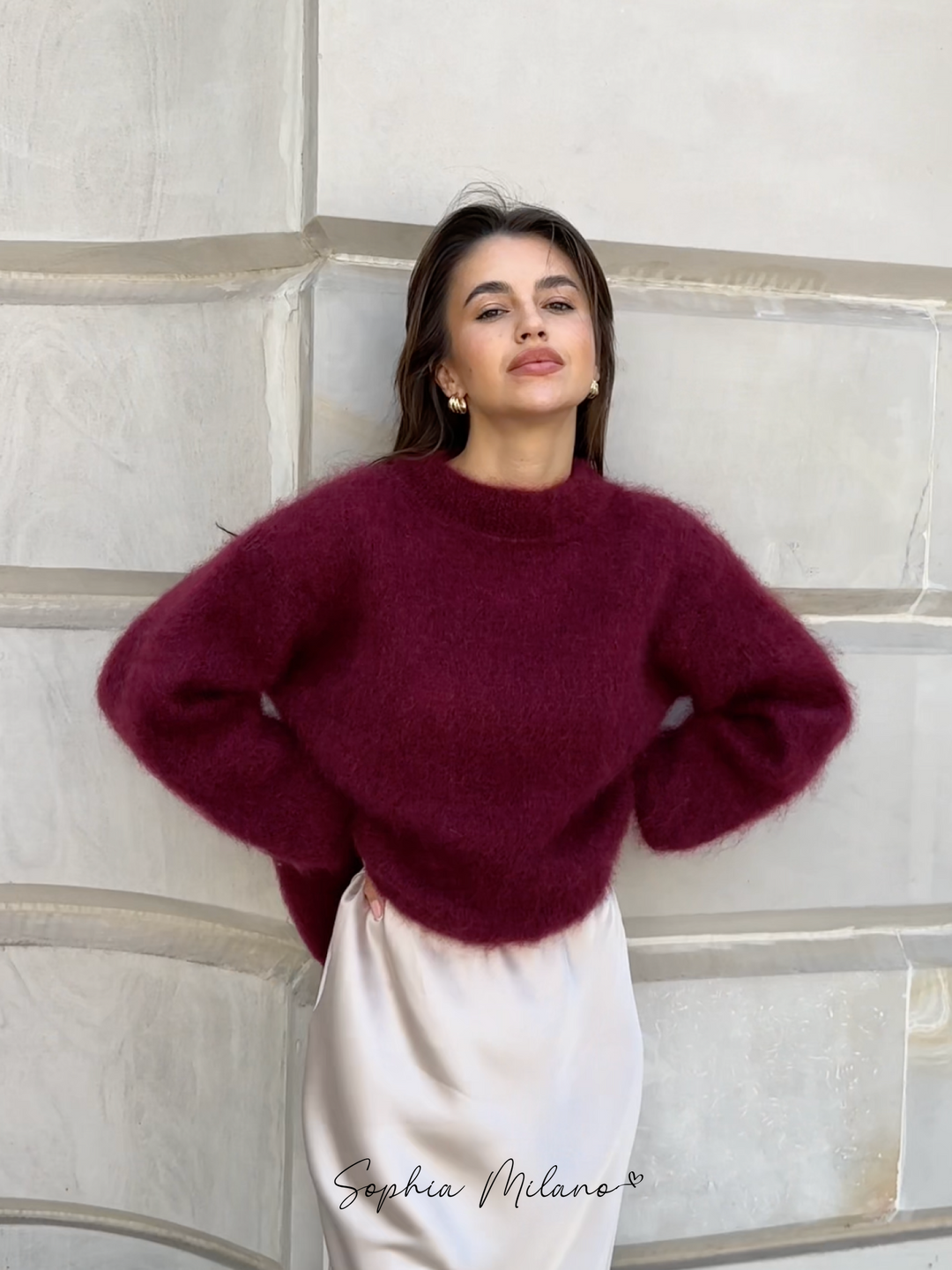 Levoire | Pull Col Rond En Mohair
