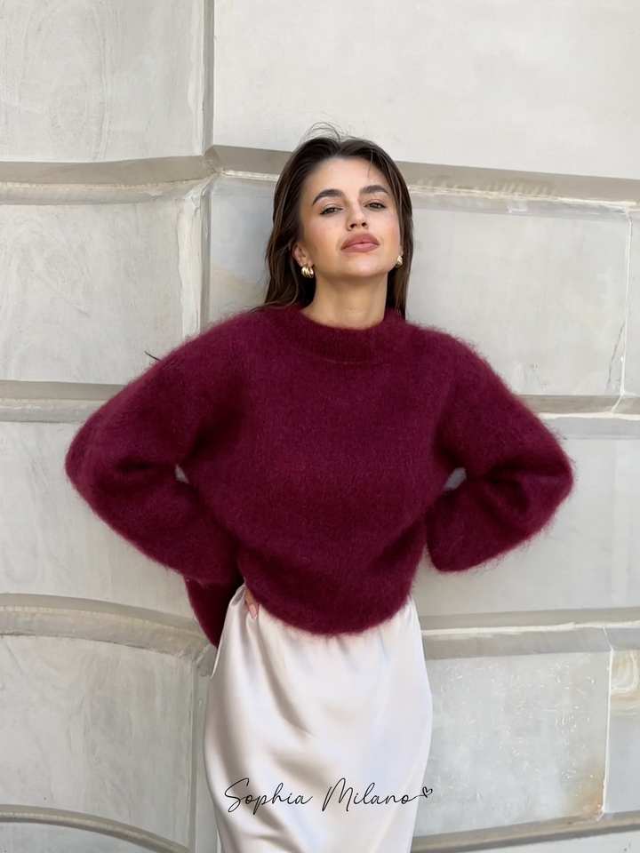 Levoire | Pull Col Rond En Mohair