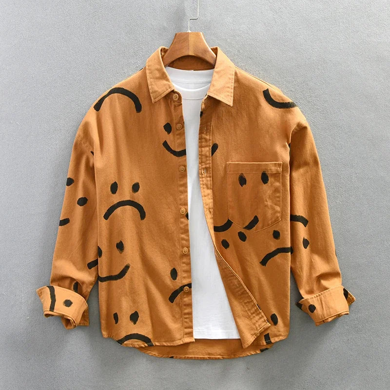 Levoire | Chemise Smiley Decontractee Hommes