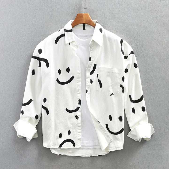Levoire | Chemise Smiley Decontractee Hommes