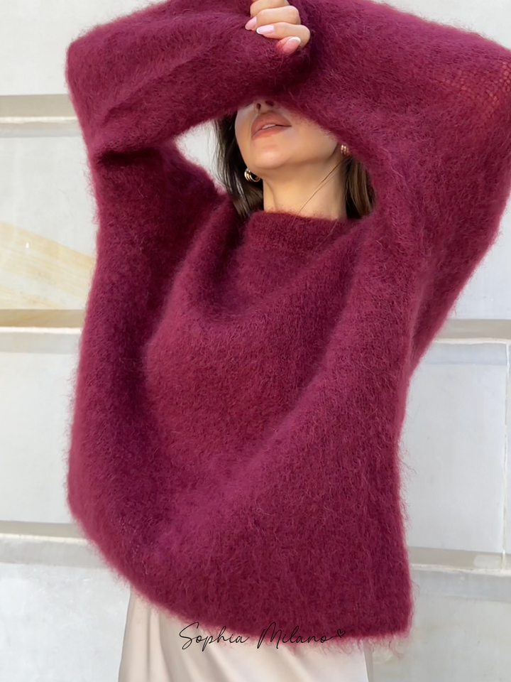 Levoire | Pull Col Rond En Mohair
