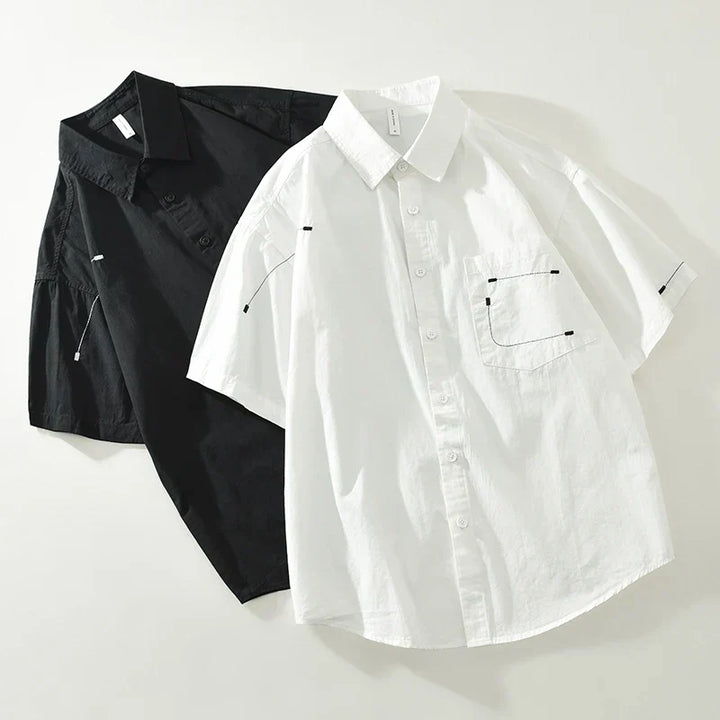 Levoire | Chemise À Manches Courtes Decontracte Hommes
