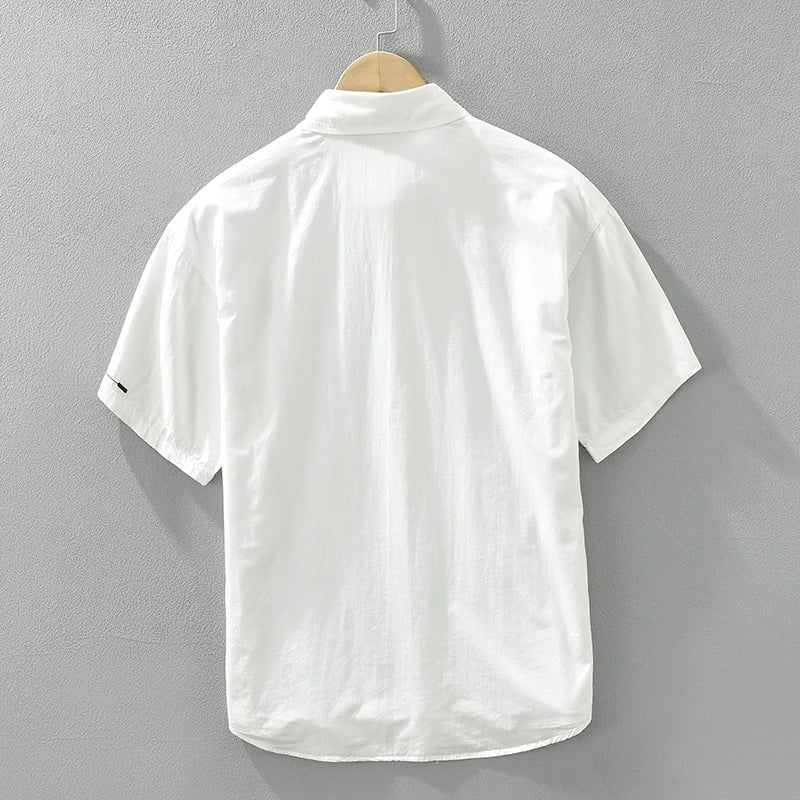 Levoire | Chemise À Manches Courtes Decontracte Hommes