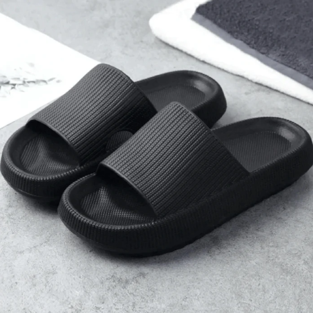 Levoire | Chaussures En Caoutchouc Ergonomiques Imperméables Unisexe Noir