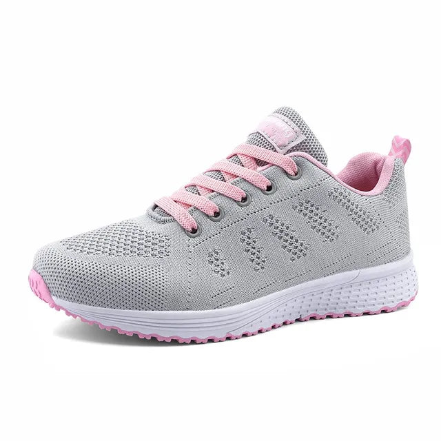 Levoire | Chaussures de course pour femmes GrisRose