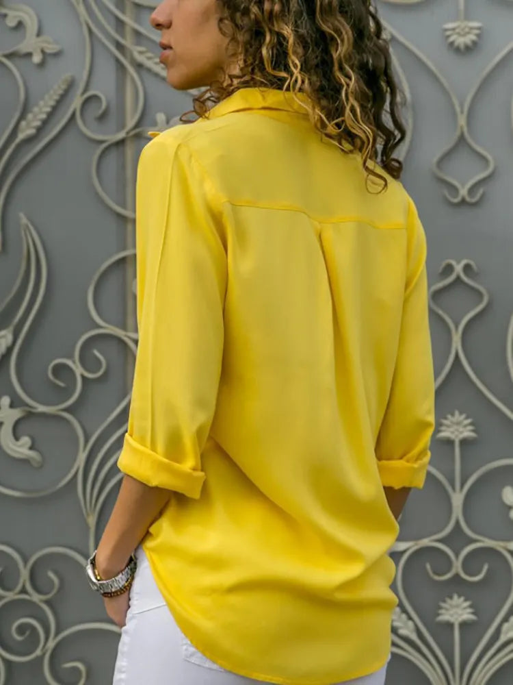 Levoire | Blouse Raffinée Avec Décolleté En V